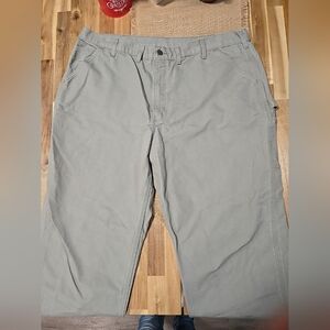 Nwot Carhartt Canvas Carpenter Pants Mens 44x32